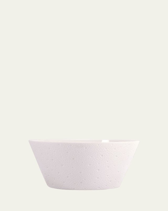 Ecume White Salad Bowl, 11"